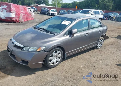 2010 Honda Civic Lx from USA, damaged, VIN 2HGFA1F53AH539937